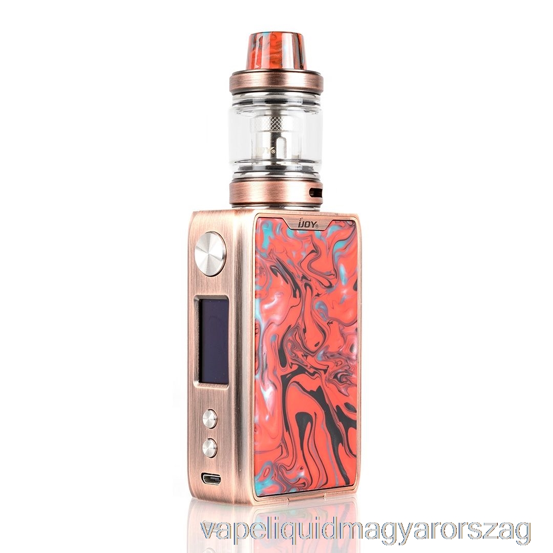 Ijoy Shogun Jr 126w Tc Kezdőkészlet Piros Réz Hellfire Vape Folyadék